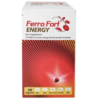 کپسول فروفورت انرژی عبیدی بسته 30 عددی 101721402